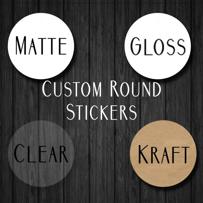 Personalised Candle Label - 100PCS Custom Business Logo Stickers Wedding