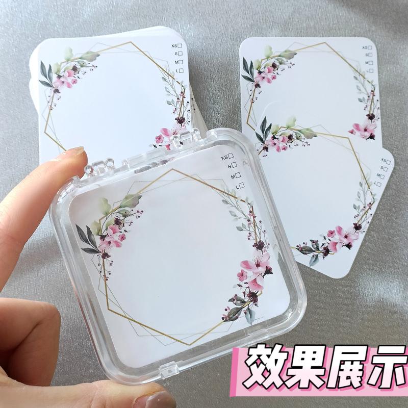 20 Sheets Press On Nail Bottom - Pressed Flower Art review and price