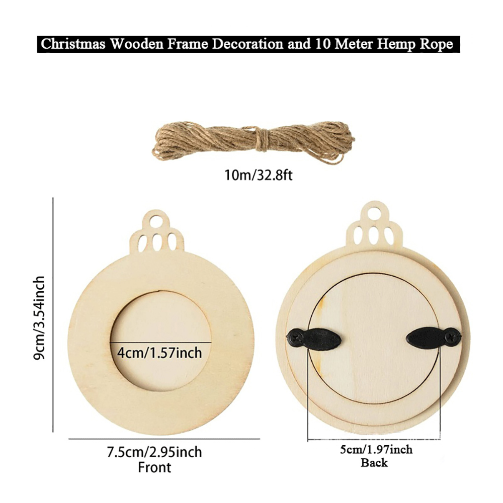 10pcs Christmas Picture Frame  - Engraved Wood Frame review and price
